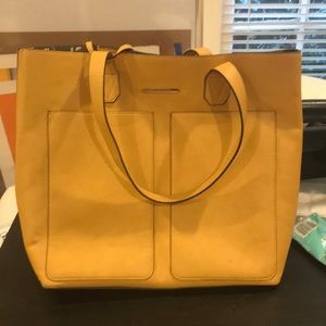 Steve Madden yellow tote